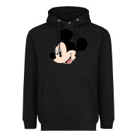 Black micky mouse Heavyweight Hoodie - artisFamous