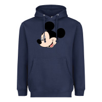 Navy micky mouse Heavyweight Hoodie - artisFamous