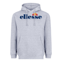 Heather Grey Ellesse Heavyweight Hoodie - artisFamous