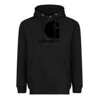 Black Carhartt Heavyweight Hoodie - artisFamous