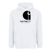 White Carhartt Heavyweight Hoodie - artisFamous