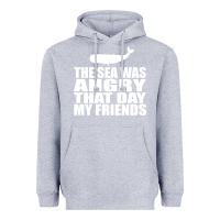 Heather Grey seinfeld   the sea was angry that day my friends Heavyweight Hoodie - artisFamous