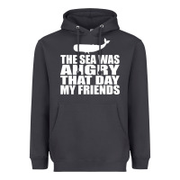 Smoke seinfeld   the sea was angry that day my friends Heavyweight Hoodie - artisFamous