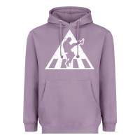 Lavender The Ministry of Silly Walks Distressed Heavyweight Hoodie - artisFamous