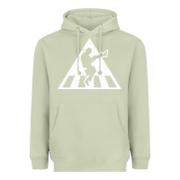 Matcha The Ministry of Silly Walks Distressed Heavyweight Hoodie - artisFamous