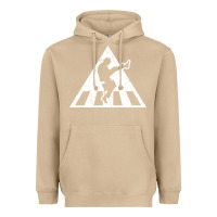 Mushroom The Ministry of Silly Walks Distressed Heavyweight Hoodie - artisFamous
