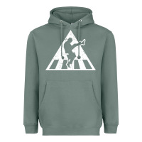 Sage The Ministry of Silly Walks Distressed Heavyweight Hoodie - artisFamous