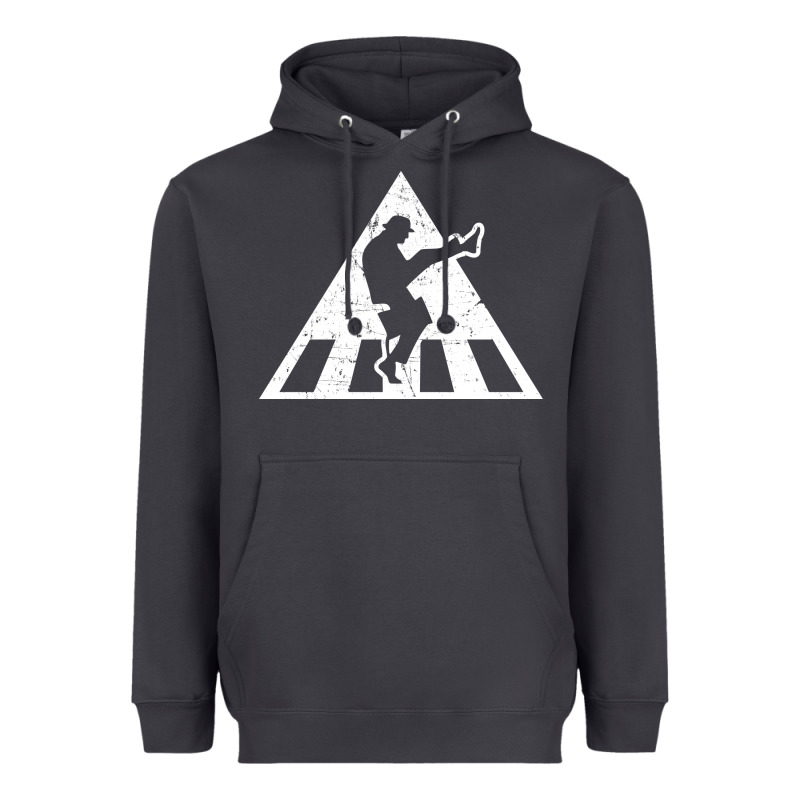 The Ministry Of Silly Walks Distressed Heavyweight Hoodie by artisFamous | Teevron