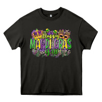 Asphalt happy mardi gras yall Heavy Core Tee - CowGirlArtShop