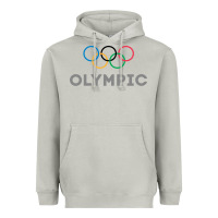 Moon Dust OLYMPIC RINGS Heavyweight Hoodie - artisFamous