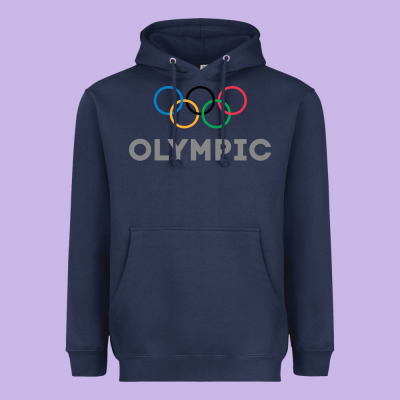 Olympic Rings Heavyweight Hoodie Designed By Artisfamous