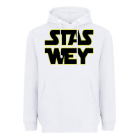 White Stas Wey Heavyweight Hoodie - artisFamous