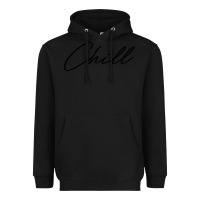 Black chill Heavyweight Hoodie - artisFamous