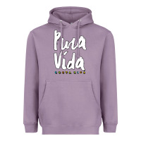 Lavender costa rica pura vida Heavyweight Hoodie - artisFamous