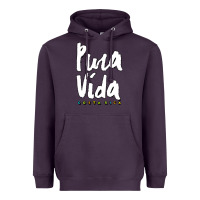 Costa Rica Pura Vida Heavyweight Hoodie | Teevron