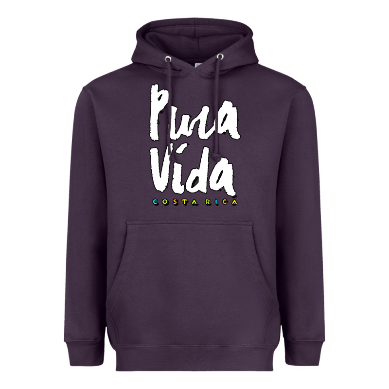 Costa Rica Pura Vida Heavyweight Hoodie by artisFamous | Teevron