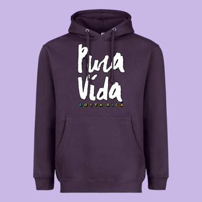 Costa Rica Pura Vida Heavyweight Hoodie Designed By Artisfamous