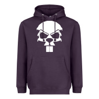Plum crazy beaver skull Heavyweight Hoodie - artisFamous