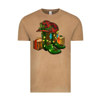 Vintage Camel cowboy hat with boots christmas Vintage Tee - RanaPortraitStore