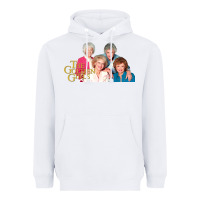White The Golden Girls Heavyweight Hoodie - artisFamous