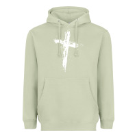 Matcha cross Heavyweight Hoodie - artisFamous