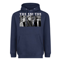 Navy The Smiths Heavyweight Hoodie - artisFamous