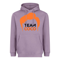 Lavender Team Coco Heavyweight Hoodie - artisFamous
