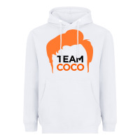 White Team Coco Heavyweight Hoodie - artisFamous