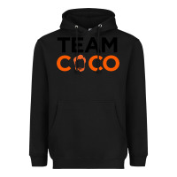 Black Team Coco Heavyweight Hoodie - artisFamous