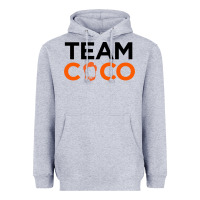 Heather Grey Team Coco Heavyweight Hoodie - artisFamous