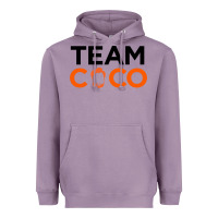 Lavender Team Coco Heavyweight Hoodie - artisFamous