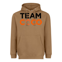 Toasted Coconut Team Coco Heavyweight Hoodie - artisFamous