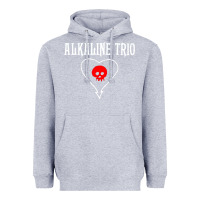 Heather Grey alkaline music Heavyweight Hoodie - artisFamous