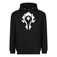 Black horde symbol Heavyweight Hoodie - artisFamous