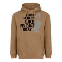 Toasted Coconut i just really like pelicans okay Heavyweight Hoodie - artisFamous