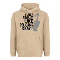 Mushroom i just really like pelicans okay Heavyweight Hoodie - artisFamous