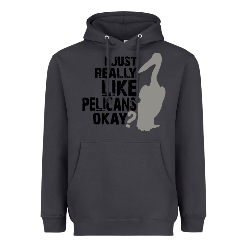 I Just Really Like Pelicans Okay Heavyweight Hoodie by artisFamous | Teevron