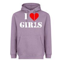 Lavender i love girls Heavyweight Hoodie - artisFamous
