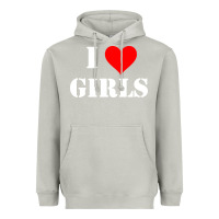 Moon Dust i love girls Heavyweight Hoodie - artisFamous