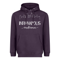 Plum indiana Heavyweight Hoodie - artisFamous