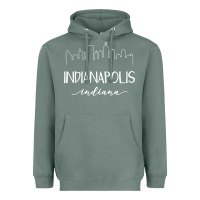 Sage indiana Heavyweight Hoodie - artisFamous