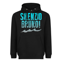 Black luca silenzio bruno! Heavyweight Hoodie - artisFamous