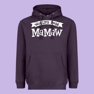 World's Best Mamaw Ever Heavyweight Hoodie Designed By Artisfamous