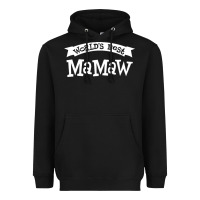 Black World's Best Mamaw Ever Heavyweight Hoodie - artisFamous