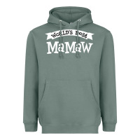 Sage World's Best Mamaw Ever Heavyweight Hoodie - artisFamous