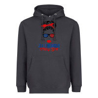 Smoke all american trump girl Heavyweight Hoodie - artisFamous