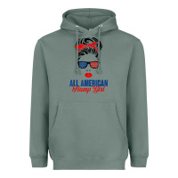 Sage all american trump girl Heavyweight Hoodie - artisFamous