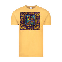 Vintage Mustard Leopard mama Vintage Tee - FaDigitalArtStudio