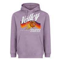 Lavender the valley oop phoenix basketball retro sunset basketball t shirt Heavyweight Hoodie - artisFamous