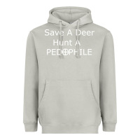 Moon Dust save a deer   hunt a pedophil Heavyweight Hoodie - artisFamous